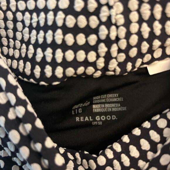 Aerie Hi Cut Cheeky Swim Bottoms - Picture 2 of 2